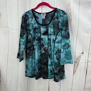 Sienna Grace Women’s XL Tie Dye Blouse Shirt